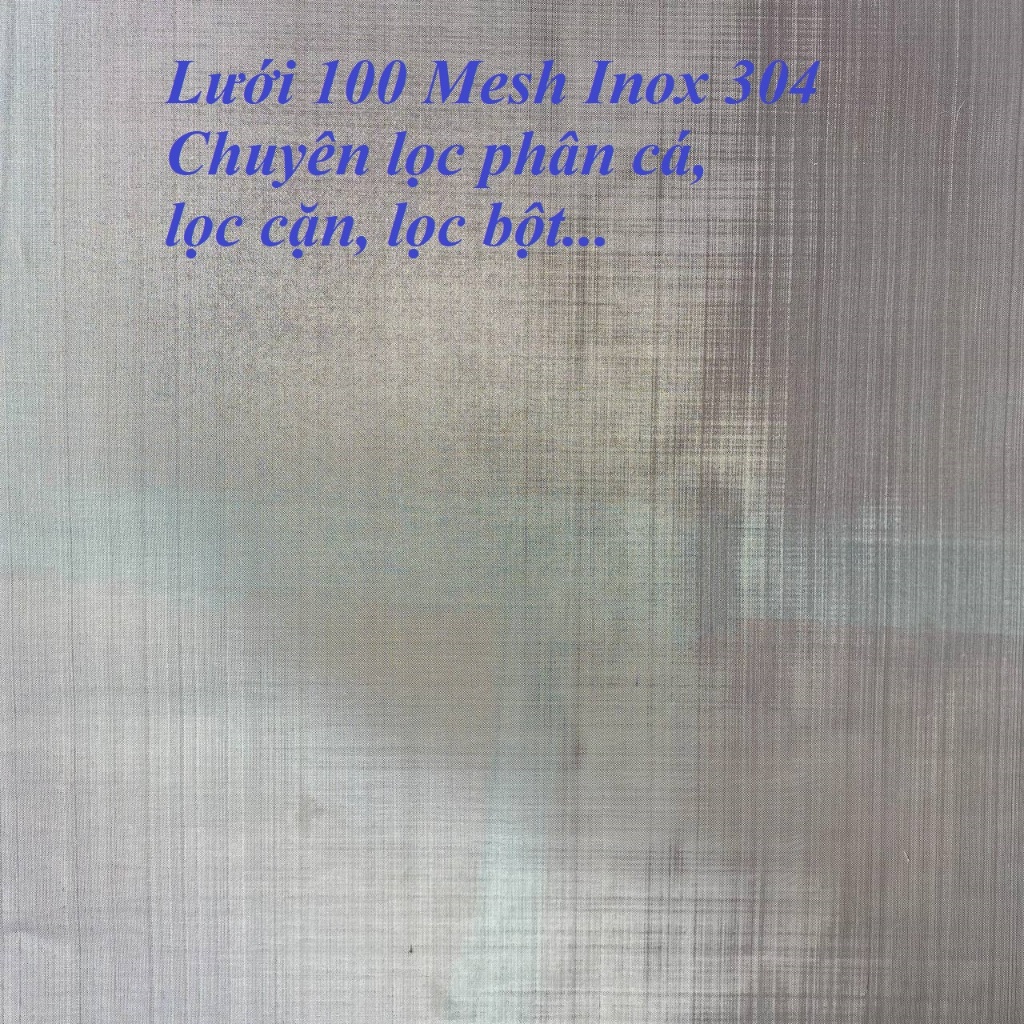 Lưới 100 lỗ ( 100 mesh) Lọc hồ cá lọc bột, dầu ăn, sắn dây, nghệ, cặn ...