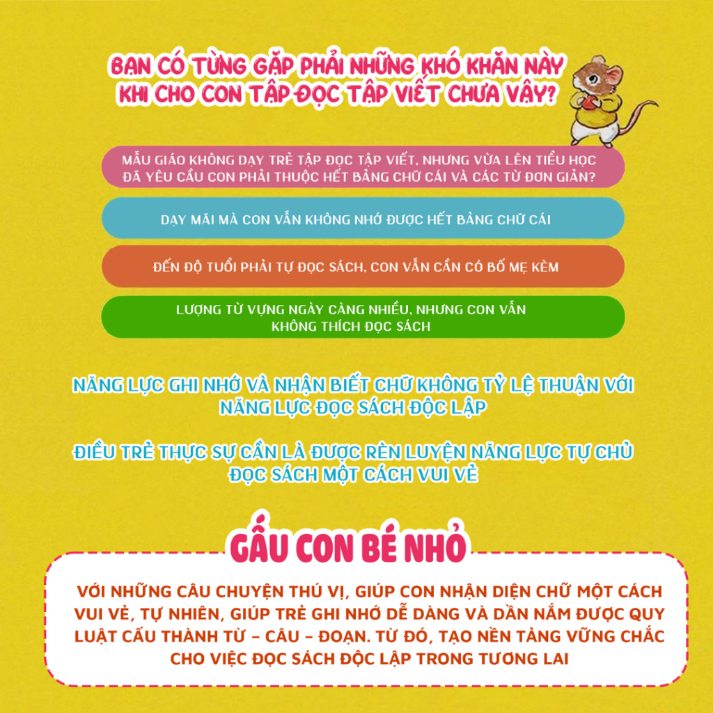 Sách - Combo 10 Cuốn Gấu Con Bé Nhỏ - Dành Cho Bé Từ 2 Tuổi - Tiên Phong Books