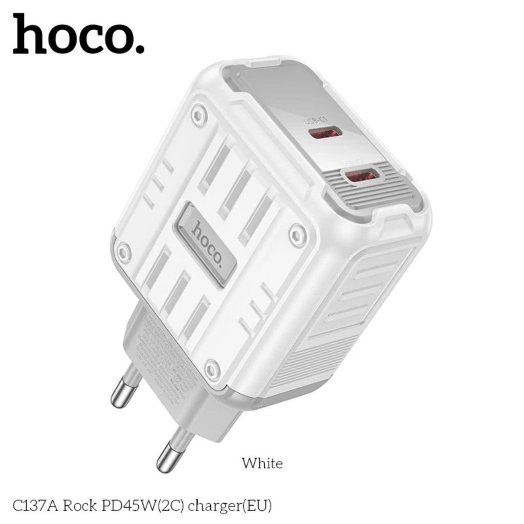Củ sạc nhanh C137A  45w,2 cổng sạc nhanh.