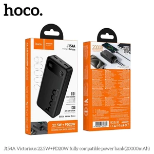 Sạc nhanh dự phòng 20000mAh hoco J154A Type-C PD 20W & 2 USB 22.5W