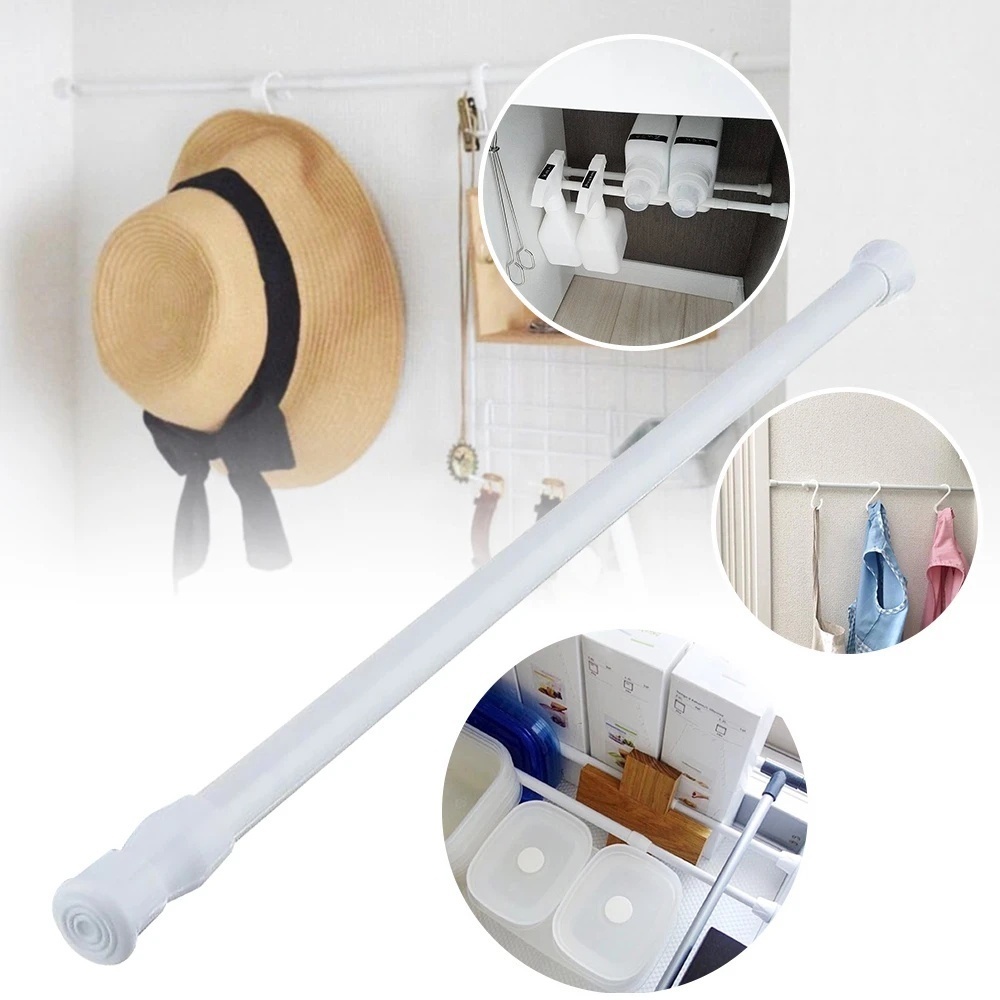 Thanh Treo Rèm Cửa / nhà tắm / Bếp INOX đa năng - Không Cần Khoan Tường ( Nhiều Kích Thước )