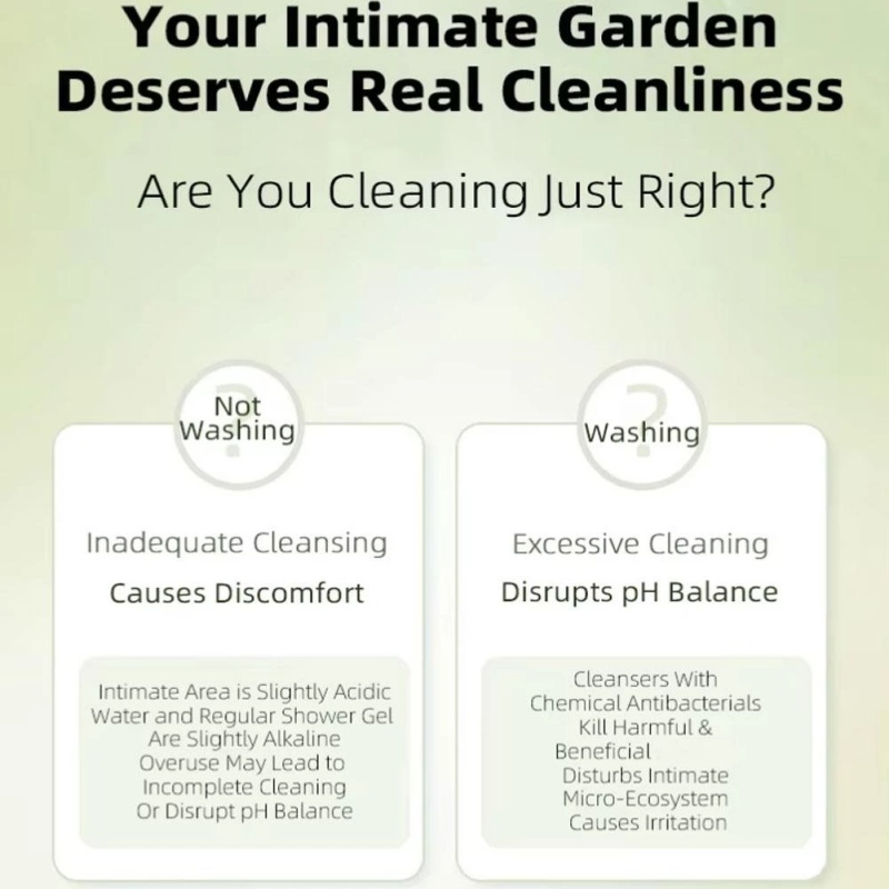 Daily Private Care Clean Private Niacinamide & Axit Lactic Khử mùi thơm Dung dịch làm sạch và chăm sóc dạng bọt