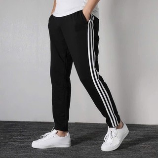 ⚡️ SALE DUY NHẤT ⚡️ Quần phối viền bo và suông chất vải nỉ dành cho nam và nữ phong cách unisex L1