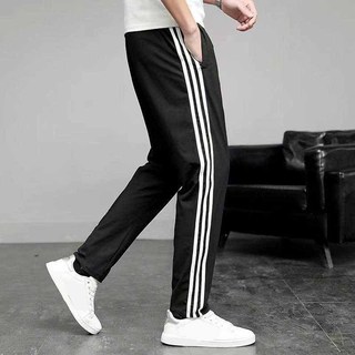 ⚡️ SALE DUY NHẤT ⚡️ Quần phối viền bo và suông chất vải nỉ dành cho nam và nữ phong cách unisex L1