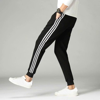 ⚡️ SALE DUY NHẤT ⚡️ Quần phối viền bo và suông chất vải nỉ dành cho nam và nữ phong cách unisex L1