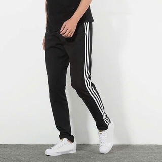 ⚡️ SALE DUY NHẤT ⚡️ Quần phối viền bo và suông chất vải nỉ dành cho nam và nữ phong cách unisex L1