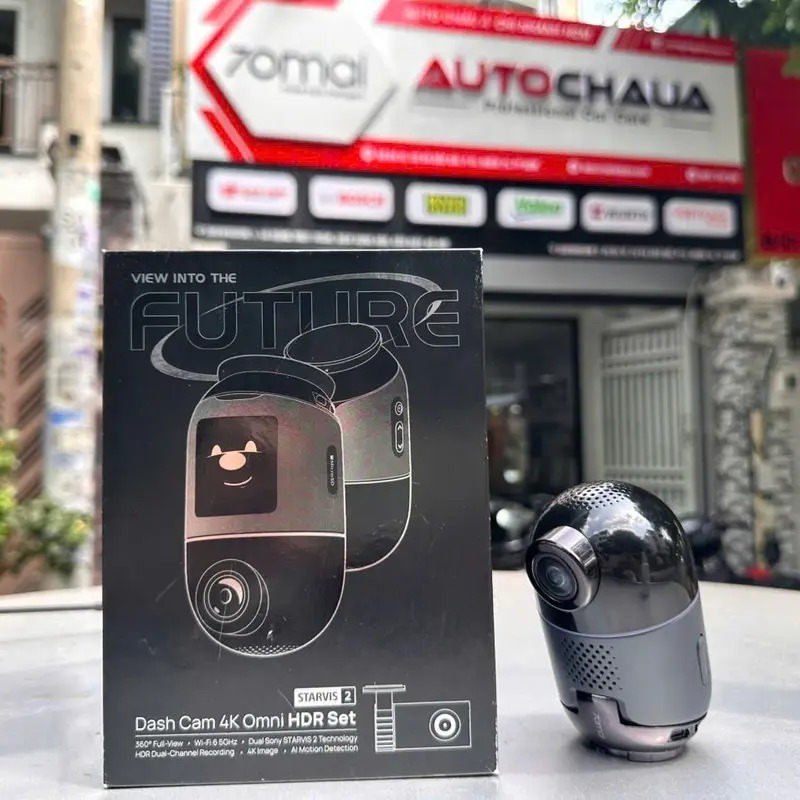 Camera Hành Trình 70mai 4K Omni X800, Xoay 360 Độ, Phiên Bản Quốc Tế ...