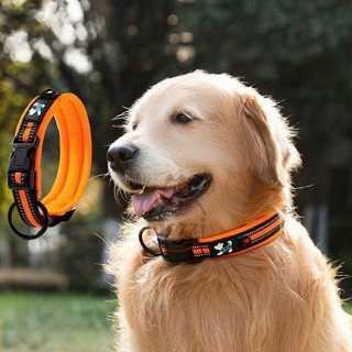 Vòng cổ Dog có đệm lót mềm cho chó mèo
