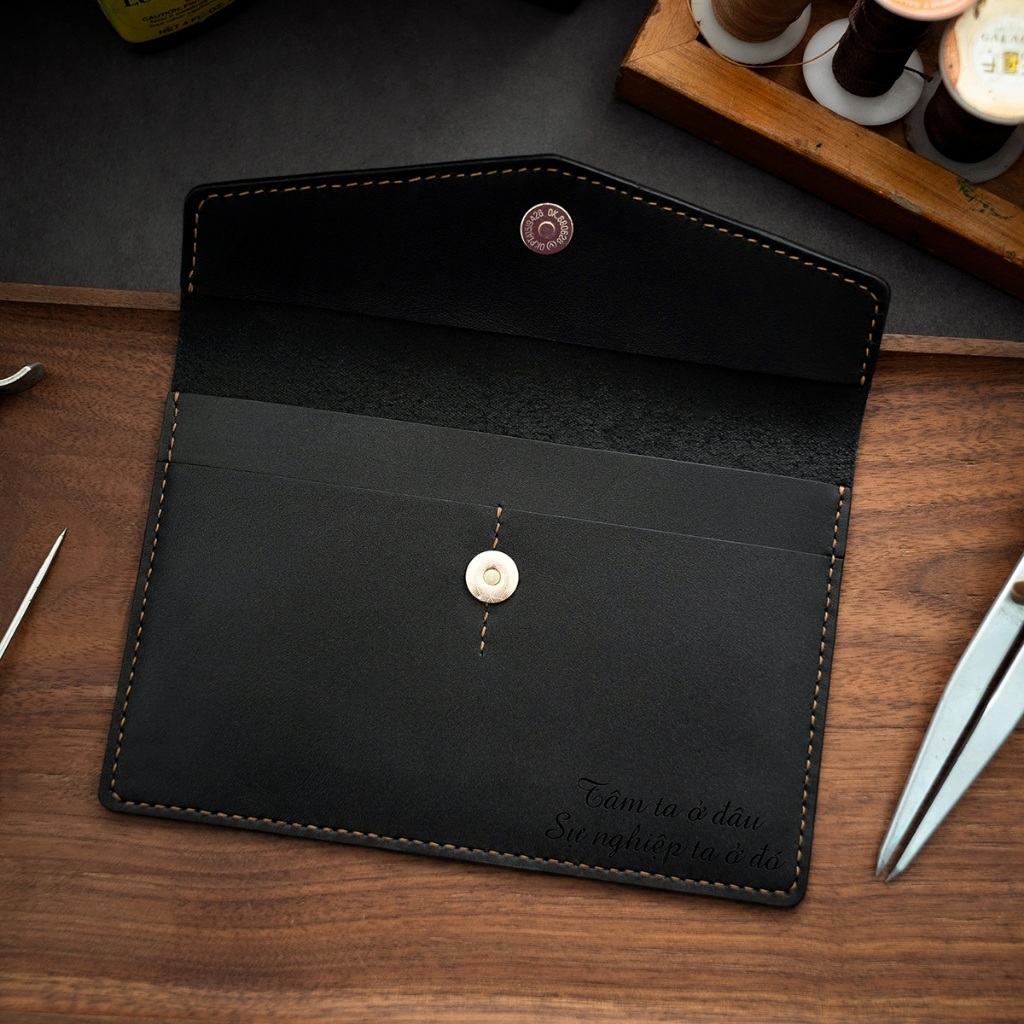 Bao da đựng giấy tờ đăng kiểm khắc logo theo các hãng xe - Nhiều màu sắc lựa chọn