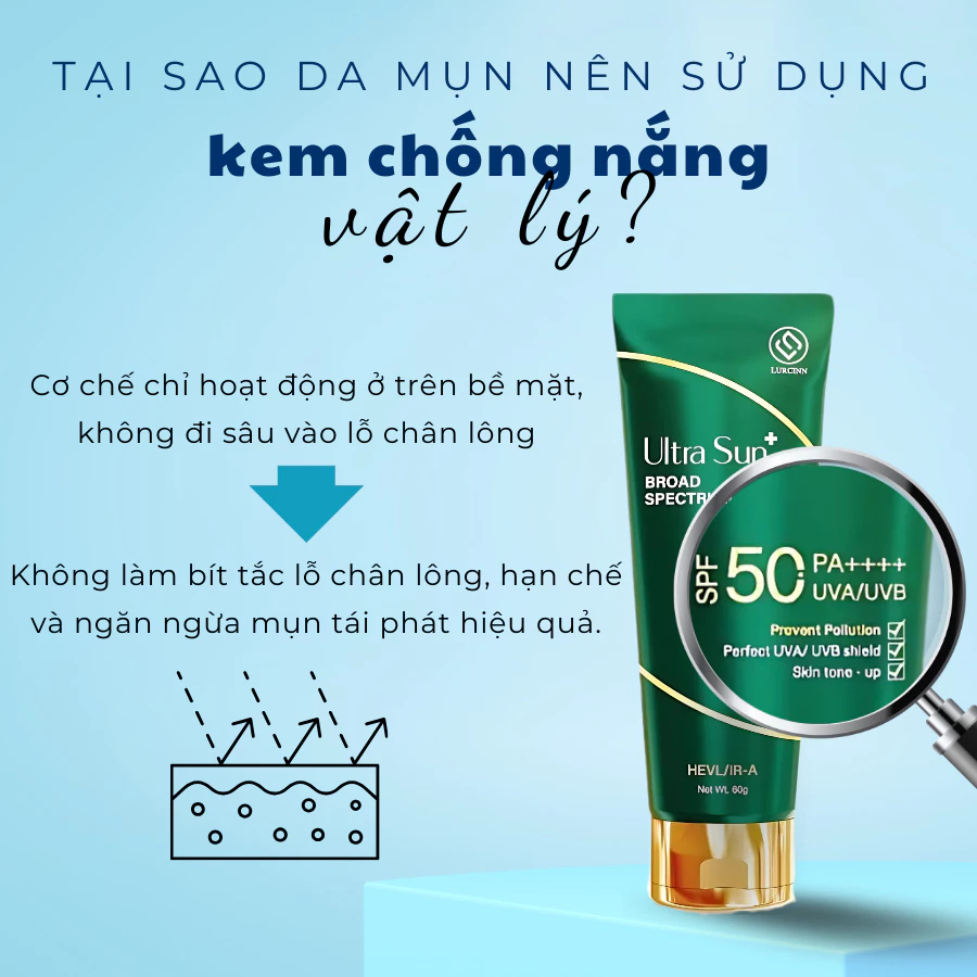Sử dụng Tuýp Kem Chống Nắng Vật Lý Kiềm Dầu trong đời sống