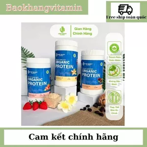 Sữa hạt organic protein hỗ trợ giảm mỡ, săn chắc Việt nhật Nutrition 1kg