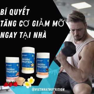 Sữa hạt organic protein hỗ trợ giảm mỡ, săn chắc Việt nhật Nutrition 1kg