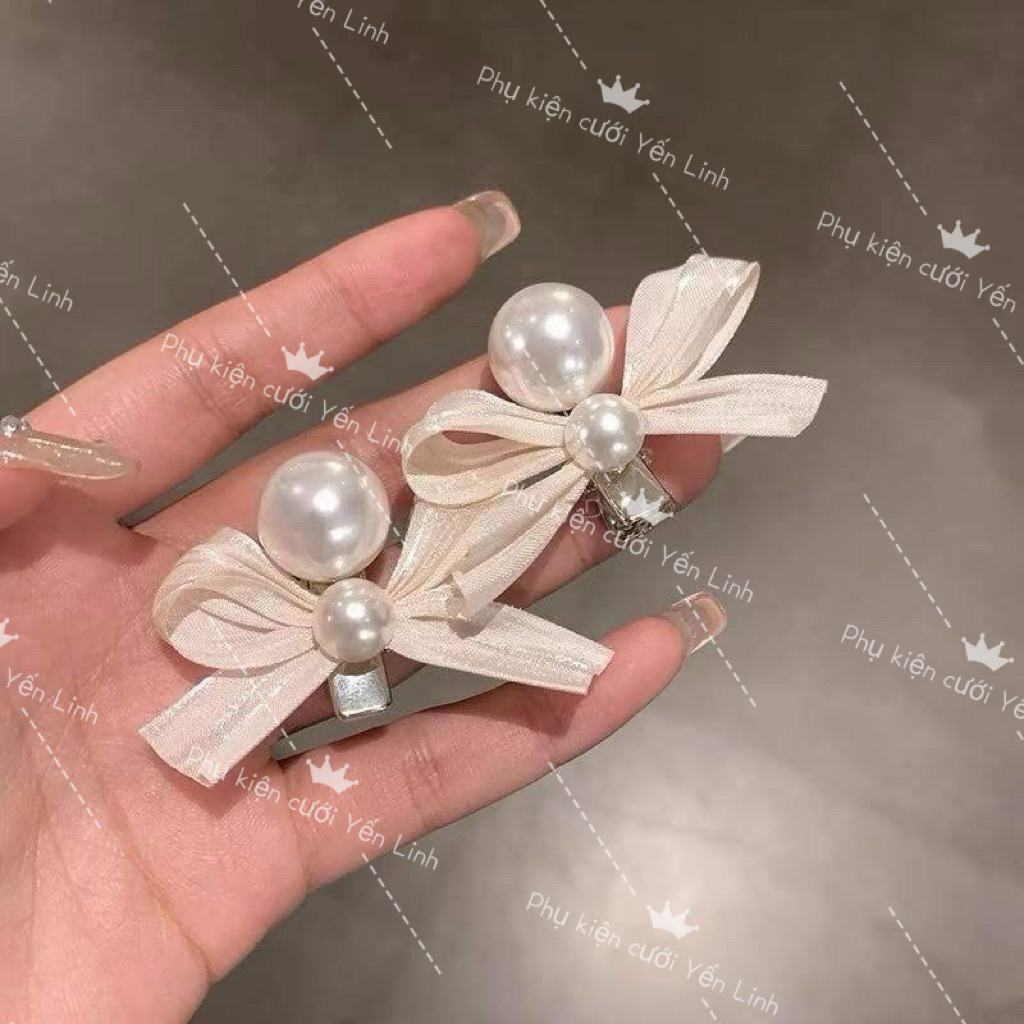 🎀🎀🎀Nơ xinh kẹp tóc nhỏ gọn-TT1744|PHUKIENCUOIYENLINH