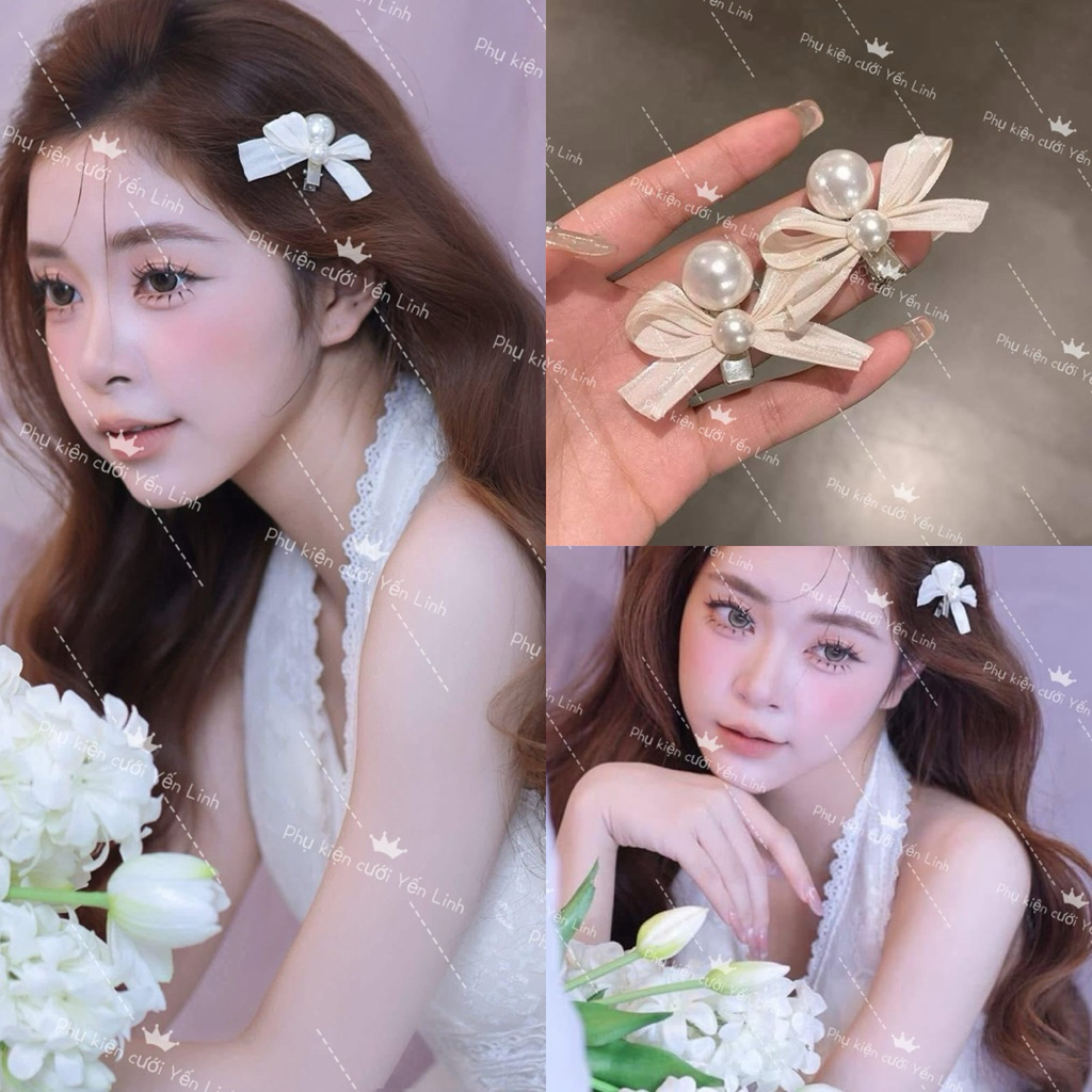 🎀🎀🎀Nơ xinh kẹp tóc nhỏ gọn-TT1744|PHUKIENCUOIYENLINH