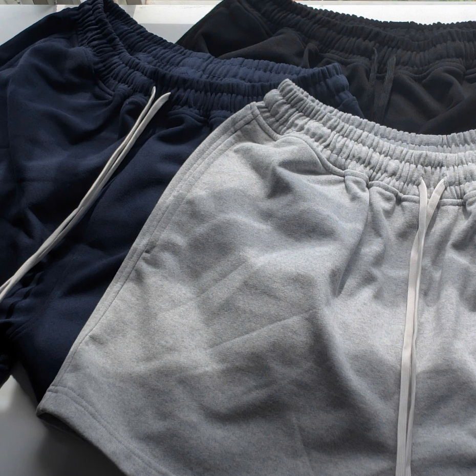 QUẦN THUN NỈ CHÂN CUA 380GSM - FORM TRÊN GỐI / FDM SWEATSHORT | BigBuy360 - bigbuy360.vn