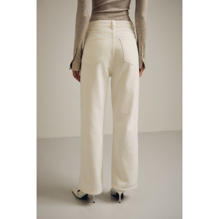 Quần Jean Nữ Straight White, Chất Vải Denim Thoải Mái, WQJ026 SOME HOW STORE