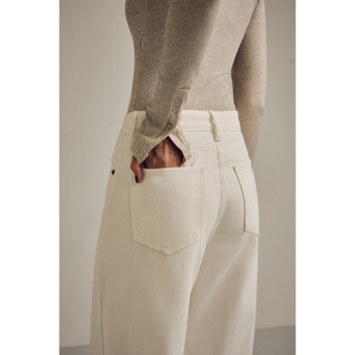 Quần Jean Nữ Straight White, Chất Vải Denim Thoải Mái, WQJ026 SOME HOW STORE