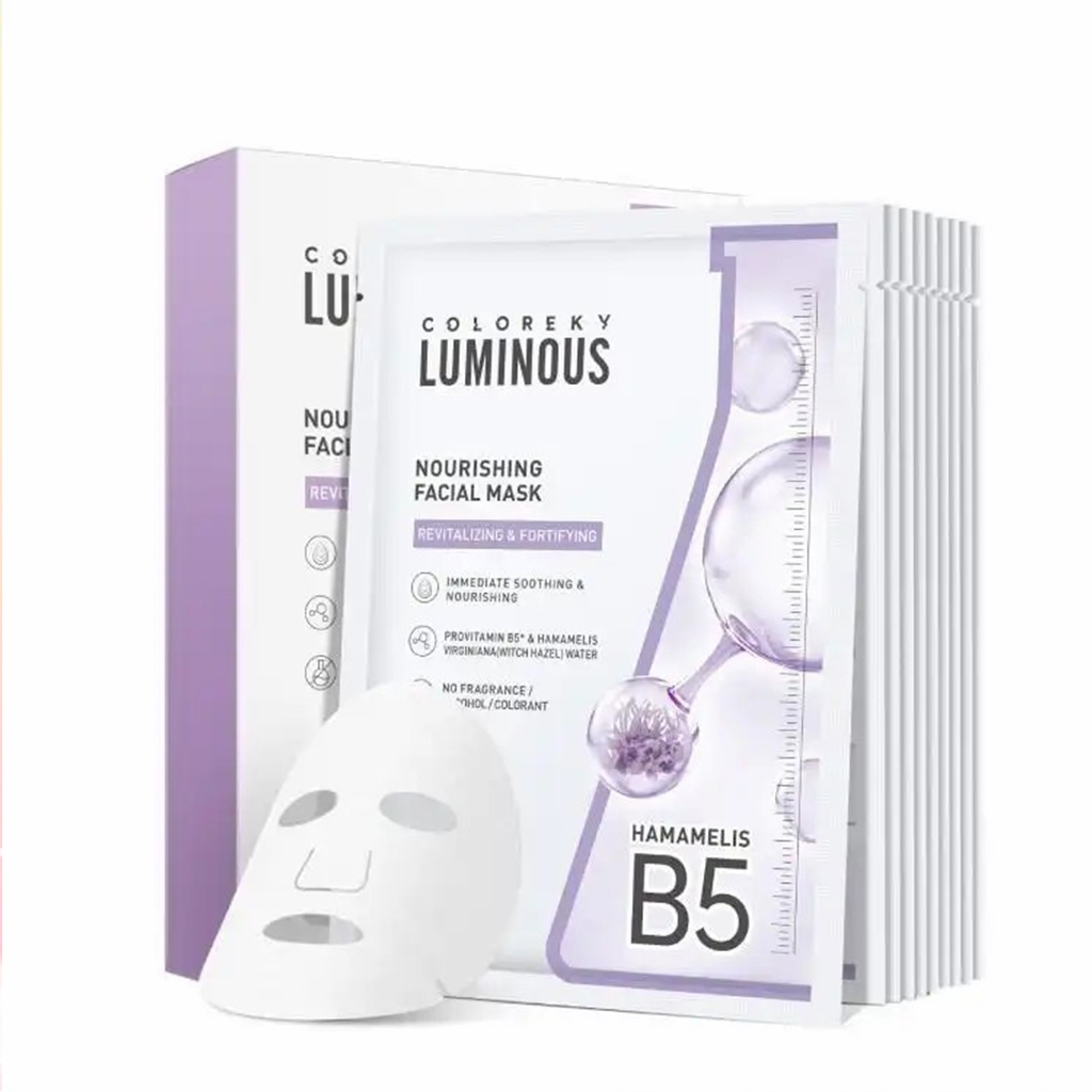 1 Hộp 10 Miếng Mặt Nạ Giấy  LUMINOUS B5 Hỗ Trợ Phục Hồi 25ml/miếng - myphamminhchau