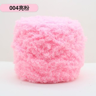 1 Cuộn Len Bông Xù 100gr Mềm Mịn Đan Móc Đồ Handmade, Nguyên Liệu Đan Móc Thủ Công Nhà Yiyihome