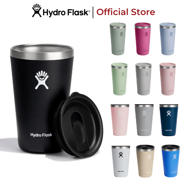 Ly giữ nhiệt Hydro Flask 355ml Around Tumbler Press-in Lid 12 oz chính hãng, giữ nhiệt tốt, an toàn