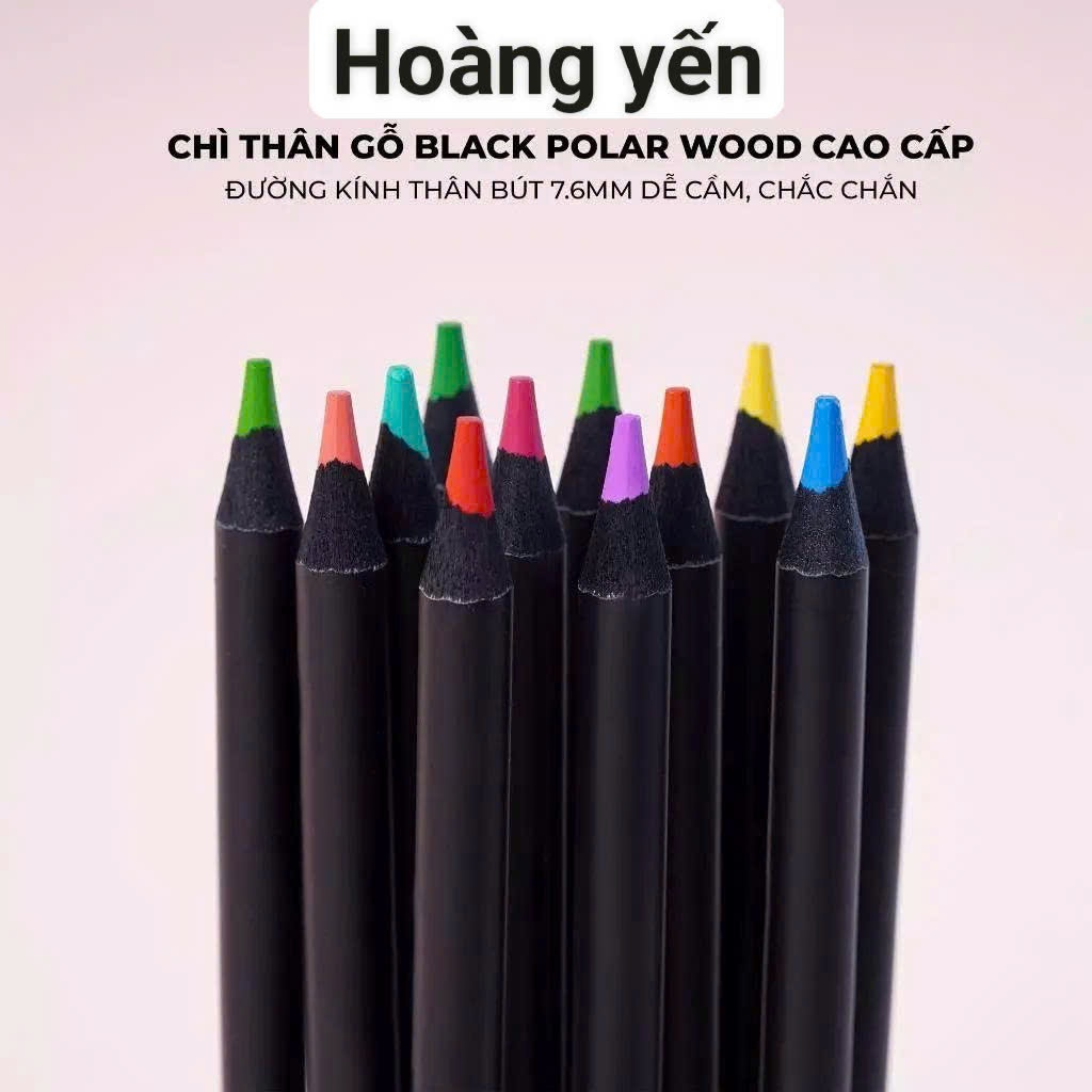 (CHÍNH HÃNG)Bút Chì Màu Gốc Dầu GLOBAL ART 72 Màu- Hộp Thiếc Cao Cấp, Màu Đậm Mịn, Dễ Tô và Phác Họa - Mã M40007/08 - Ho