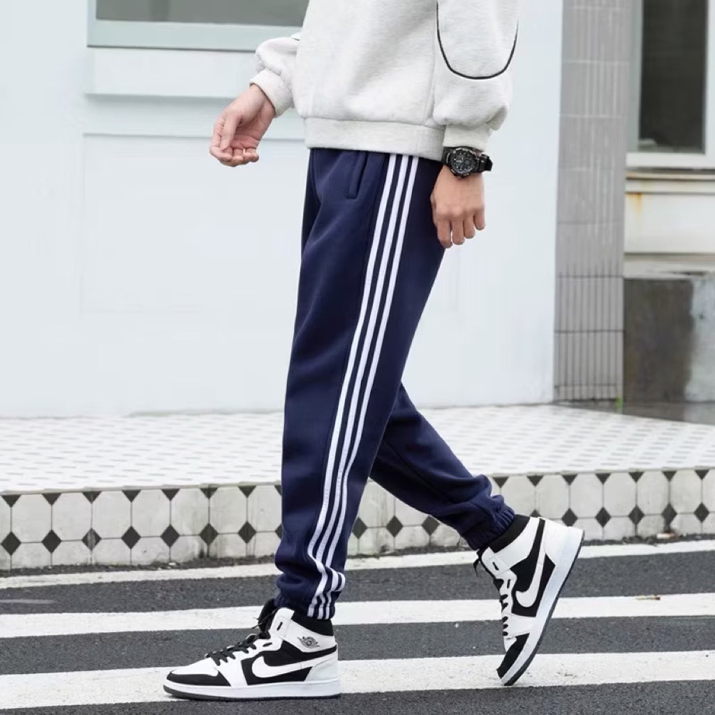 Quần thể thao nam, nữ 3 sọc { freeship } quần dài nam, nữ jogger vải đẹp loại 1 dễ chịu