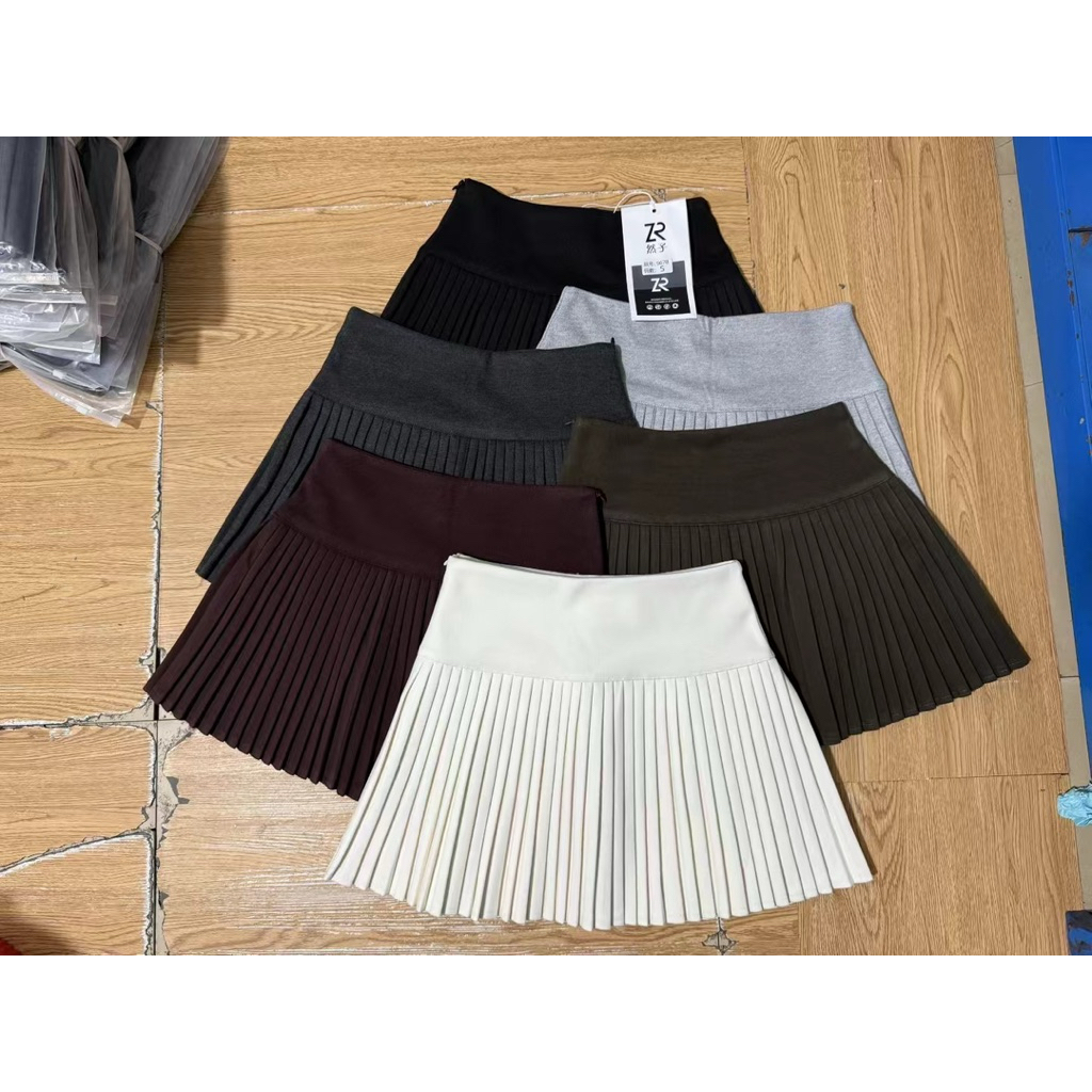 Ssu.Studio// (CÓ SẴN)ẢNH TỰ CHỤP HÀNG QUẢNG CHÂU CHÂN VÁY XẾP LI XOÈ CÓ QUẦN CHẤT DẠ SIU XINH THU ĐÔNG 2025