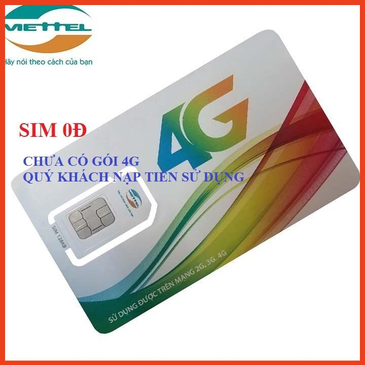 Sim 4g viettel - Giá Tốt, Miễn Phí Vận Chuyển, Đủ Loại | Shopee Việt Nam
