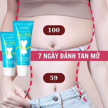 Mới Giảm cân cấp tốc Kem Tan Mỡ kem tan mỡ bụng sau sinh kem tan mỡ lạnh đùi, An toàn và hiệu quả giảm mỡ bụng 40g