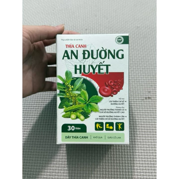 viên uống THÌA CANH AN ĐƯỜNG HUYẾT PLUS hỗ trợ ổn định đường huyết cho người bị tiểu đường biến chứng do đái tháo đường