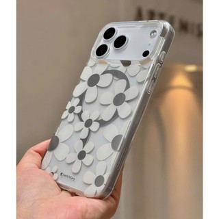 Ốp hoa 3D Fleur M SwitchEasy chống sốc an toàn, Hỗ trợ sạc không dây, bảo vệ máy ip 17promax 16promax