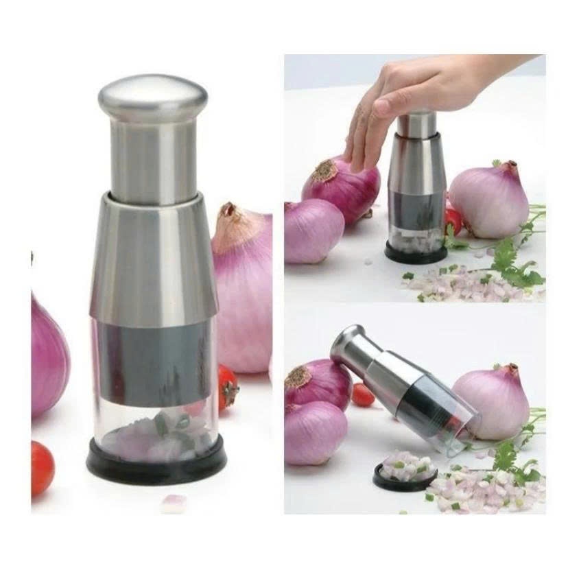 Dụng Cụ Dằm Tỏi Ớt Inox Không Gỉ- Dụng Cụ Nghiền Tỏi, Băm Tỏi Ớt Băm Hành Bằng Tay Tiện Lợi DASEP
