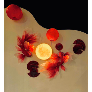 MẶT TRĂNG SÁNG ĐÈN - TRANG TRÍ TRUNG THU - DECOR TRANG TRÍ