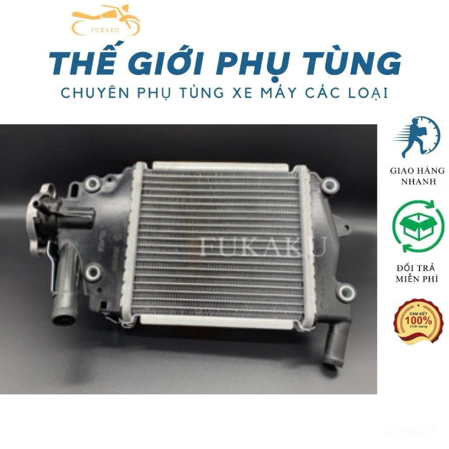 Bộ Két Nước Tản Nhiệt Xe Airblade 125/ SH Mode/ Lead 125/ Click Thái - Vario 125 Hàng Cao Cấp