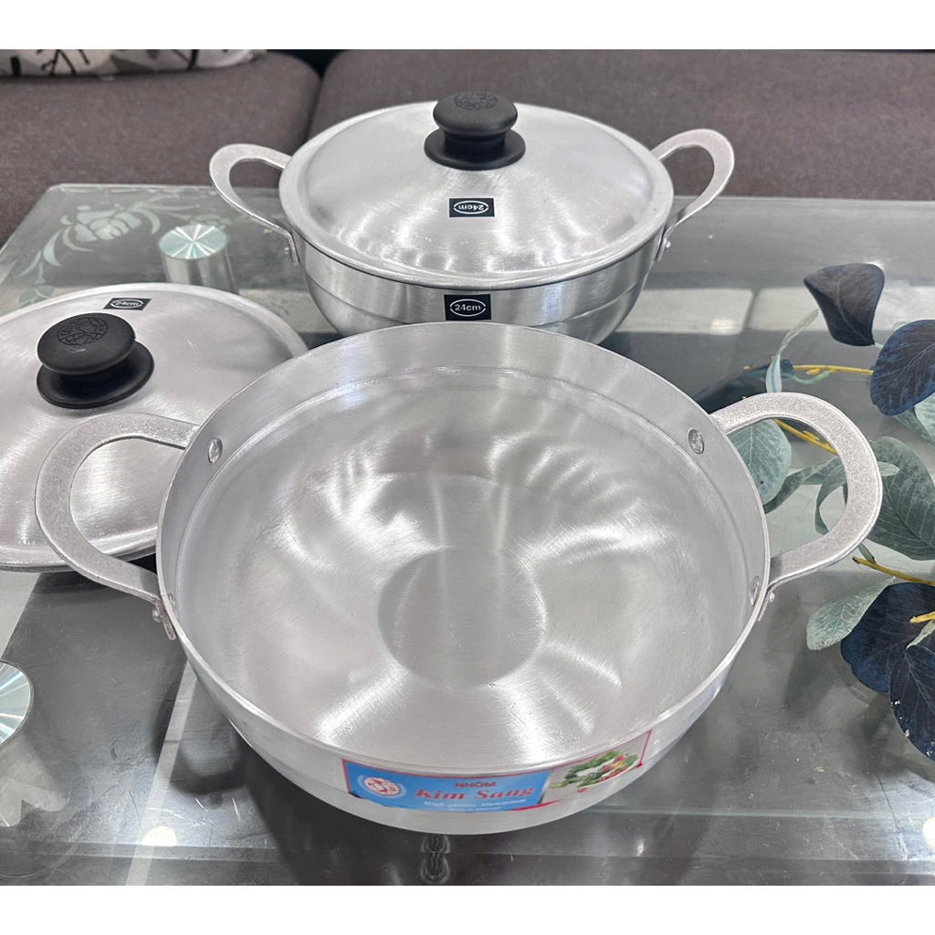 NỒI LẨU NHÔM KIM SANG 24CM