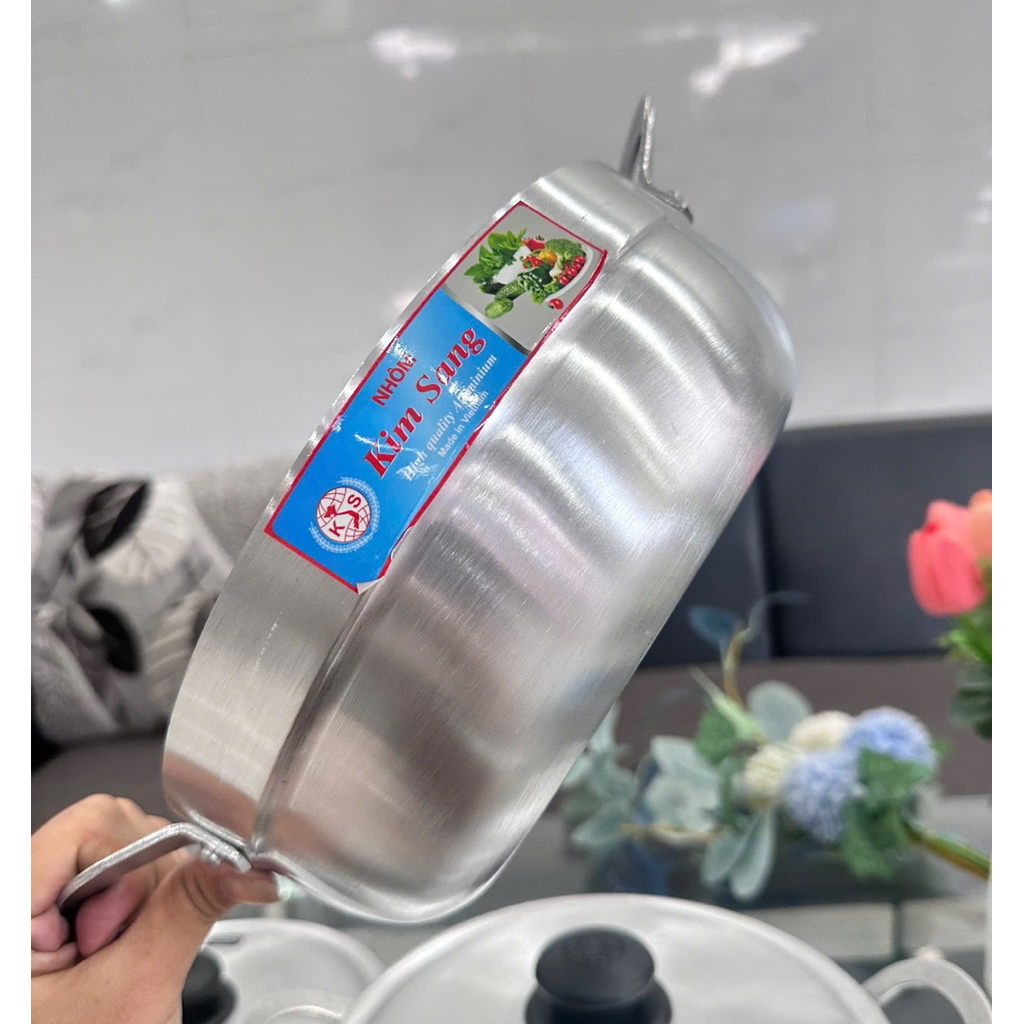 NỒI LẨU NHÔM KIM SANG 24CM