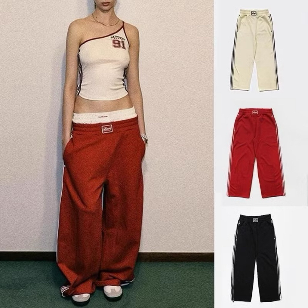 Quần Thể Thao Cotton Badblood nỉ from rộng vừa