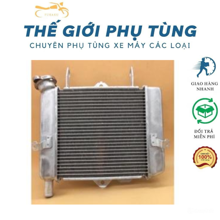 Bộ Két Nước Tản Nhiệt Xe Raider 150/ Satria 150 Hàng Cao Cấp