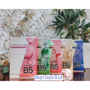 Mặt Nạ B5 Hydrating Facial Cấp Ẩm Phục Hồi Tái Tạo Dưỡng Trắng Mềm Mịn Da 30ml(Nạ thạch cao cấp 1hộp 5nạ)
