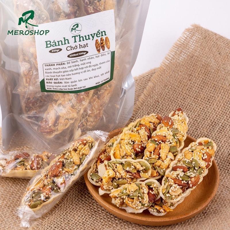 1Kg Bánh thuyền chở hạt ngon giòn Mẹ Rô. Có hồ sơ công bố, xuất hóa đơn ...