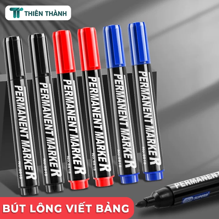 Bút Lông Dầu Viết Đa Năng – Mực Không Xóa, Viết Bảng, Carton, Nhựa, Thủy Tinh