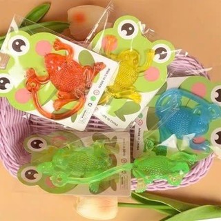 Khay 24 chú ếch dính Đồ chơi ném dính sticky toy hình chú ếch con