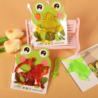 Khay 24 chú ếch dính Đồ chơi ném dính sticky toy hình chú ếch con