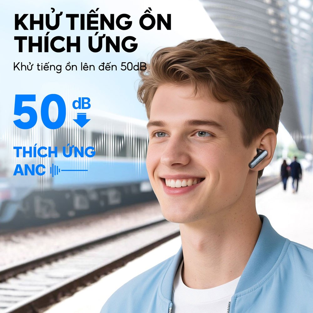 Tai Nghe Bluetooth Earfun Air Pro 4i Chống Ồn Chủ Động 50db Âm Thanh Hi-Res LDAC Pin 40H | BigBuy360 - bigbuy360.vn