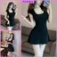 Đầm Body Ba Lỗ Dáng Ngắn Nhún Eo RANSHI Ôm Body Sexy Quyến Rũ Chất Thun Cotton Mềm Mát - RBD149