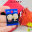 Bông Tai Nữ Mạ Vàng 18K Đính Đá Tròn Bông Hoa Sang Trọng – Hoa Tai Thời Trang