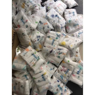 Set 5 khăn sữa 6 lớp muslin organic kiluta