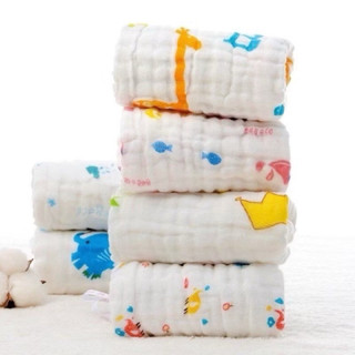 Set 5 khăn sữa 6 lớp muslin organic kiluta