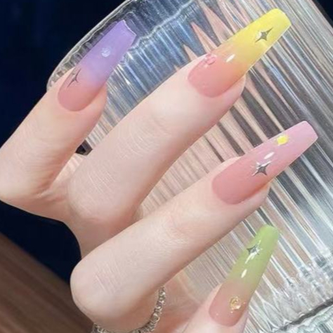 ROUni Sơn móng tay màu thạch kẹo trong suốt ngọt ngào, màu sắc đa dạng, độc đáo