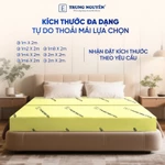 Nệm gấp 2 cao su non Trung Nguyên tiện lợi, đệm cao su non mềm mại êm ái, bảo vệ tốt sức khỏe người nằm — ảnh 7